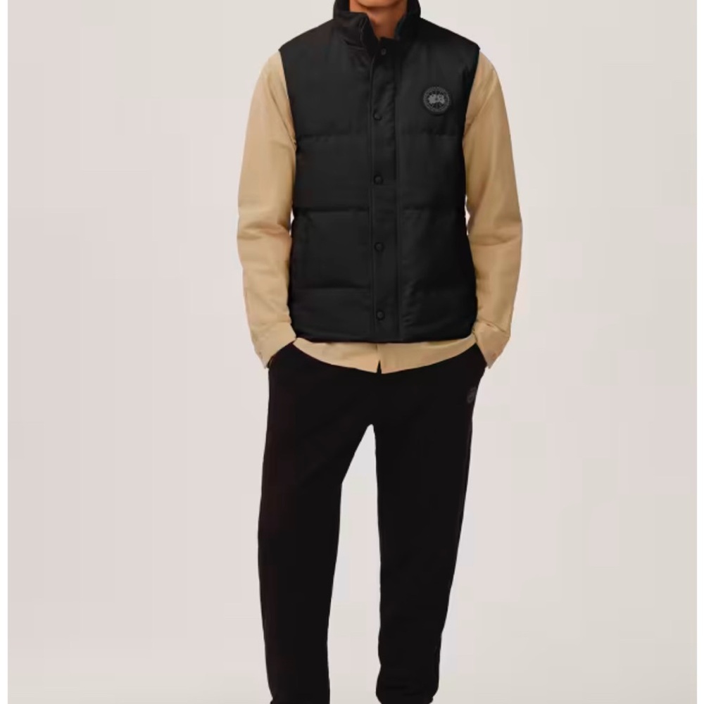 Canada Goose Garson Vest Black Label Men’s size XL